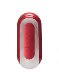 Красный мастурбатор Flip Zero Red   Warmer с подогревом - Tenga - в Челябинске купить с доставкой