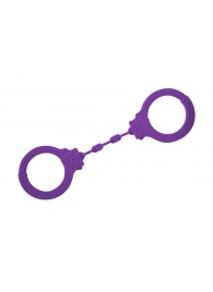 Фиолетовые силиконовые поножи Limitation - Lola Games - купить с доставкой в Челябинске