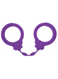 Фиолетовые силиконовые поножи Limitation - Lola Games - купить с доставкой в Челябинске