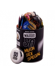 Текстурированные презервативы в кейсе MAXUS So Much Sex - 100 шт. - Maxus - купить с доставкой в Челябинске