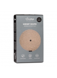 Пеньковая веревка для связывания Hemp Rope - 5 м. - Easy toys - купить с доставкой в Челябинске