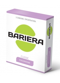 Классические презервативы Bariera Classic - 3 шт. - Bariera - купить с доставкой в Челябинске