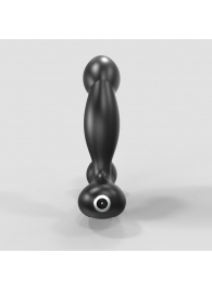 Черный вибромассажер простаты и промежности Prostate Pro с пультом ДУ - Bathmate - в Челябинске купить с доставкой