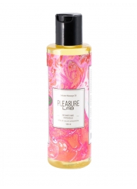 Массажное масло Pleasure Lab Delicate с ароматом пиона и пачули - 100 мл. - Pleasure Lab - купить с доставкой в Челябинске