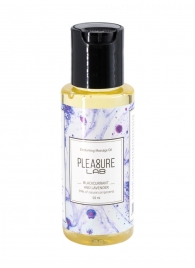 Массажное масло Pleasure Lab Enchanting с ароматом черной смородины и лаванды - 50 мл. - Pleasure Lab - купить с доставкой в Челябинске