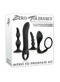 Набор стимуляторов простаты Intro To Prostate Kit - Zero Tolerance - в Челябинске купить с доставкой