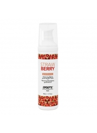 Разогревающее массажное масло  с ароматом клубники Gourmet Strawberry - 50 мл. - Exsens - купить с доставкой в Челябинске