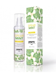 Разогревающее массажное масло Gourmet Spearmint Organic с органическими ингредиентами - 50 мл. - Exsens - купить с доставкой в Челябинске
