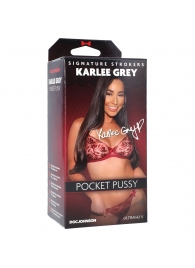 Мастурбатор-вагина Karlee Grey ULTRASKYN Pocket Pussy - Doc Johnson - в Челябинске купить с доставкой