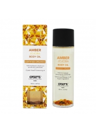 Органическое массажное масло AMBER JOJOBA - 100 мл. - Exsens - купить с доставкой в Челябинске