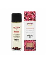 Органическое массажное масло GARNET ARGAN - 100 мл. - Exsens - купить с доставкой в Челябинске