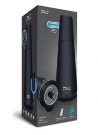 Вибрирующий смарт-мастурбатор ZOLO STEALTH - Zolo - в Челябинске купить с доставкой