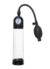 Прозрачная механическая помпа Roald с манометром - Sexus - в Челябинске купить с доставкой