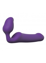Фиолетовый безремневой страпон Queens L - Adrien Lastic - купить с доставкой в Челябинске