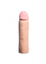 Телесная фаллическая насадка на пенис Magnum Xtender - 23 см. - Blush Novelties - в Челябинске купить с доставкой