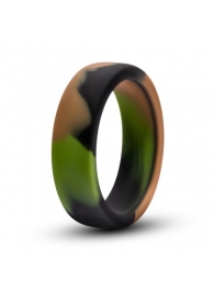 Эрекционное кольцо камуфляжной расцветки Silicone Camo Cock Ring - Blush Novelties - в Челябинске купить с доставкой