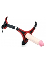 Пояс унисекс UNISEX Style с 2 насадками - LOVETOY (А-Полимер) - купить с доставкой в Челябинске