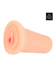 Реалистичный мастурбатор-вагина телесного цвета с вибрацией - Bior toys - в Челябинске купить с доставкой