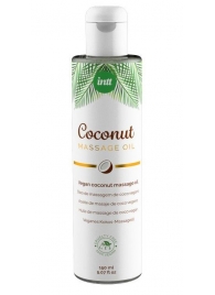 Массажное масло Vegan Coconut - 150 мл. - INTT - купить с доставкой в Челябинске