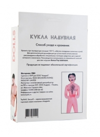Надувная секс-кукла мужского пола - ToyFa - в Челябинске купить с доставкой