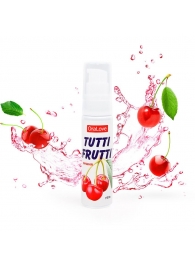 Гель-смазка Tutti-frutti с вишнёвым вкусом - 30 гр. - Биоритм - купить с доставкой в Челябинске