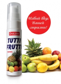 Гель-смазка Tutti-frutti со вкусом тропических фруктов - 30 гр. - Биоритм - купить с доставкой в Челябинске