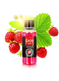 Массажное масло Eros fantasy с ароматом земляники - 50 мл. - Биоритм - купить с доставкой в Челябинске