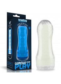 Светящийся в темноте мастурбатор Lumino Play Masturbator Ribbed - Lovetoy - в Челябинске купить с доставкой