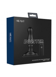 Черный вибростимулятор простаты Nexus Bolster - 12,3 см. - Nexus Range - в Челябинске купить с доставкой