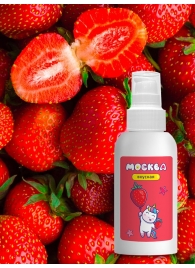 Универсальная смазка с ароматом клубники  Москва Вкусная  - 100 мл. - Москва - купить с доставкой в Челябинске