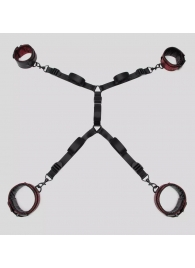 Изысканный набор фиксаций на кровати Reversible Under Mattress Restraint Set - Fifty Shades of Grey - купить с доставкой в Челябинске