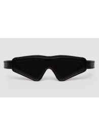 Двусторонняя красно-черная маска на глаза Reversible Faux Leather Blindfold - Fifty Shades of Grey - купить с доставкой в Челябинске