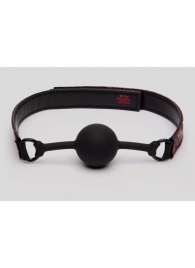 Кляп-шар на двусторонних ремешках Reversible Silicone Ball Gag - Fifty Shades of Grey - купить с доставкой в Челябинске