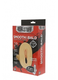 Мастурбатор-вагина с вибрацией и выносным пультом управления REALSTUFF SMOOTH   BALD - Dream Toys - в Челябинске купить с доставкой