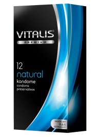 Классические презервативы VITALIS PREMIUM natural - 12 шт. - Vitalis - купить с доставкой в Челябинске