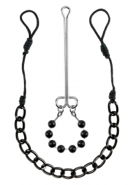 Интимные украшения с бусинами NIPPLE   CLIT JEWELRY - Pipedream - купить с доставкой в Челябинске