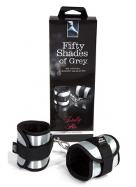 Серо-черные наручники Totally His - Fifty Shades of Grey - купить с доставкой в Челябинске
