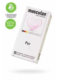Супертонкие презервативы Masculan Pur - 10 шт. - Masculan - купить с доставкой в Челябинске