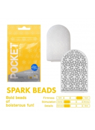 Карманный мастурбатор Spark Beads - Tenga - в Челябинске купить с доставкой