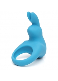 Голубое эрекционное виброкольцо Happy Rabbit Rechargeable Rabbit Cock Ring - Happy Rabbit - в Челябинске купить с доставкой