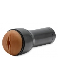 Коричневый мастурбатор-вагина Feel Stroker - Kiiroo - в Челябинске купить с доставкой