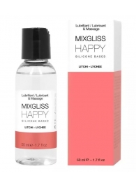 Смазка на силиконовой основе Mixgliss Happy - 50 мл. - Mixgliss - купить с доставкой в Челябинске