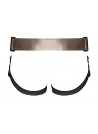 Бронзовый пояс для насадок Curious Harness - Strap-on-me - купить с доставкой в Челябинске