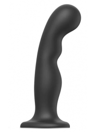 Черная насадка Strap-On-Me Dildo Plug P G size XXL - Strap-on-me - купить с доставкой в Челябинске