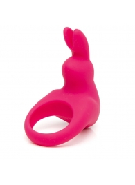 Розовое эрекционное виброкольцо Happy Rabbit Rechargeable Rabbit Cock Ring - Happy Rabbit - в Челябинске купить с доставкой