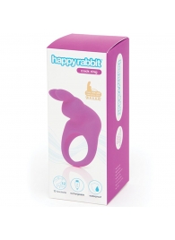 Фиолетовое эрекционное виброкольцо Happy Rabbit Rechargeable Rabbit Cock Ring - Happy Rabbit - в Челябинске купить с доставкой