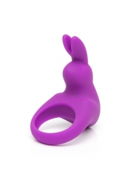 Фиолетовое эрекционное виброкольцо Happy Rabbit Rechargeable Rabbit Cock Ring - Happy Rabbit - в Челябинске купить с доставкой