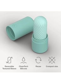 Мятный двусторонний мастурбатор Arcwave Ghost Pocket Stroker - Arcwave - в Челябинске купить с доставкой