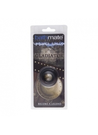 Чёрное эрекционное кольцо Gladiator - Bathmate - в Челябинске купить с доставкой