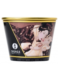 Массажная свеча Intoxicatin Chocolate с ароматом шоколада - 170 мл. - Shunga - купить с доставкой в Челябинске